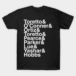 Fast and Furious Helvetica List T-Shirt